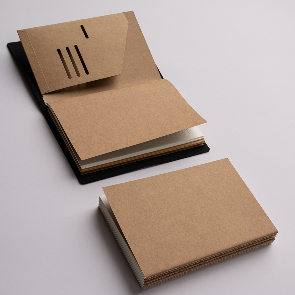 3-Piece A5/Standard Size Refil - Vintage Leather Journal Notebook recension och pris