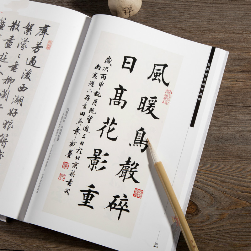 Ouyang Xun Brush Calligraphy C - Chinese Calligraphy Practice Book recension och pris