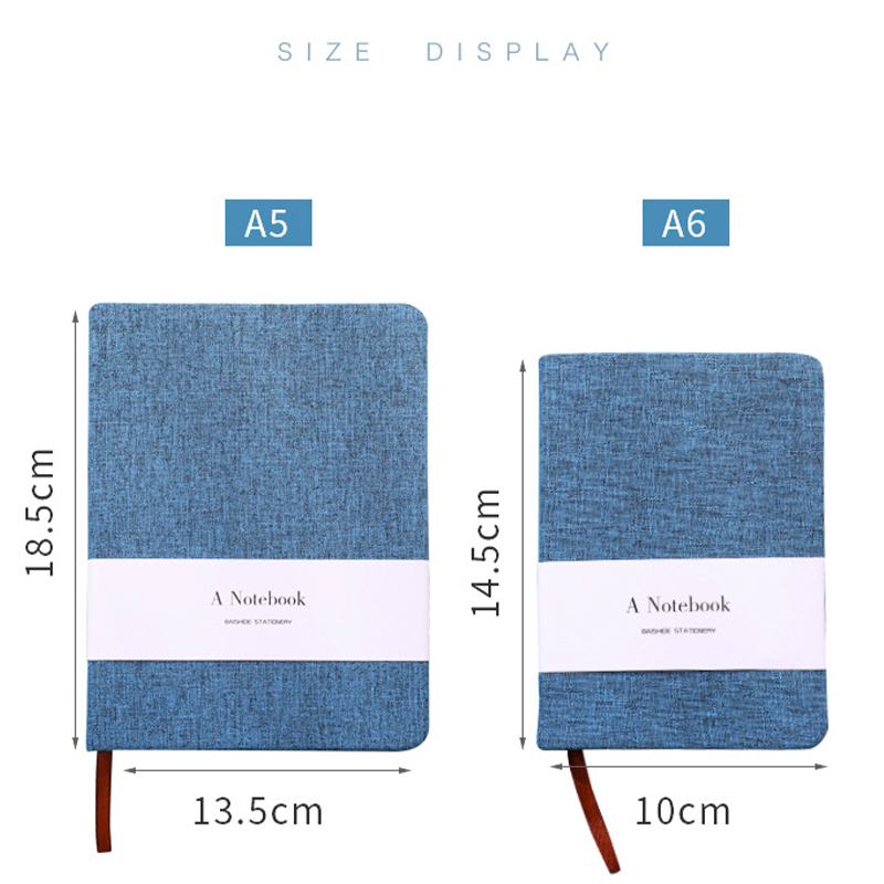 Fabric Cloth Cover Notebook A5 - Vintage Leather Journal Notebook recension och pris