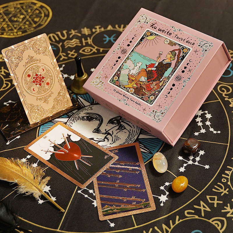12*7cm Classic Tarot Cards wit - Tarot Deck With Guidebook recension och pris