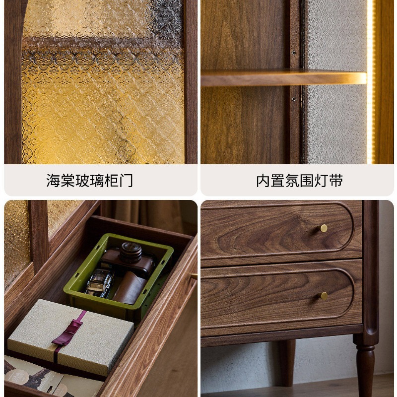 Nordic solid wood with cabinet - Books recension och pris