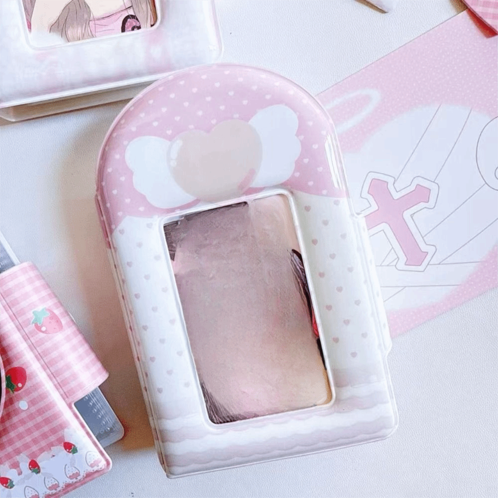 Cute 3 Inch Photocard Binder A - Kpop Photo Card Binder 3 Inch recension och pris