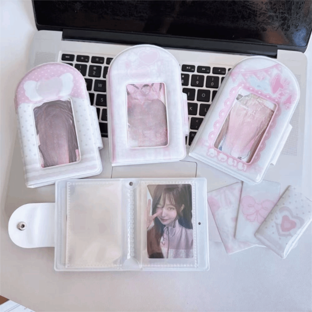 Cute 3 Inch Photocard Binder A - Kpop Photo Card Binder 3 Inch recension och pris