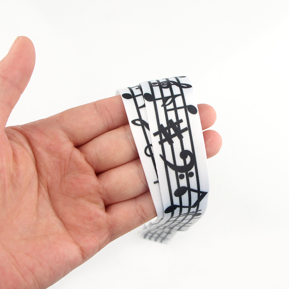 Musical Notes Lanyards for Key - Blank Sheet Music Notebook recension och pris