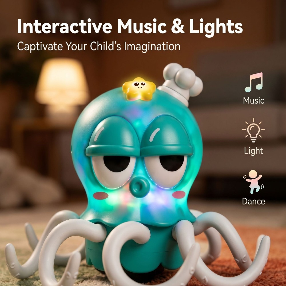 Electric Dancing Octopus Toy A - Music recension och pris