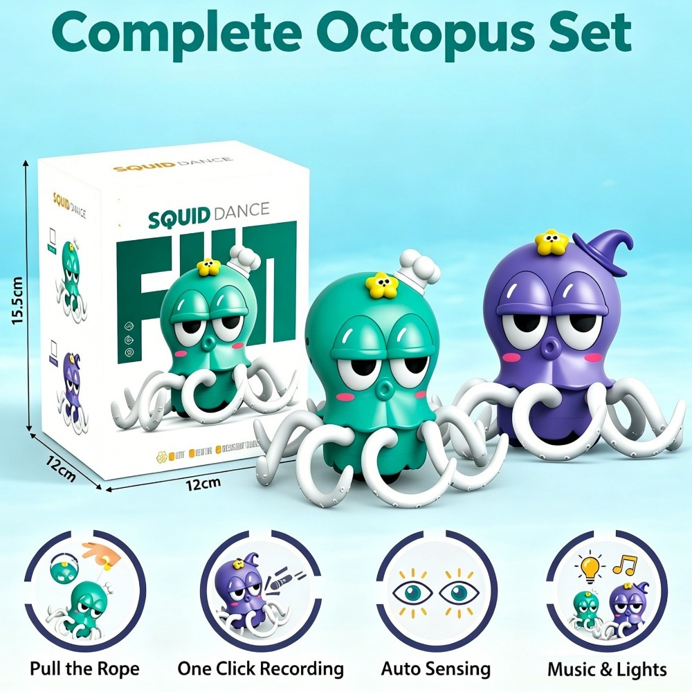 Electric Dancing Octopus Toy A - Music recension och pris