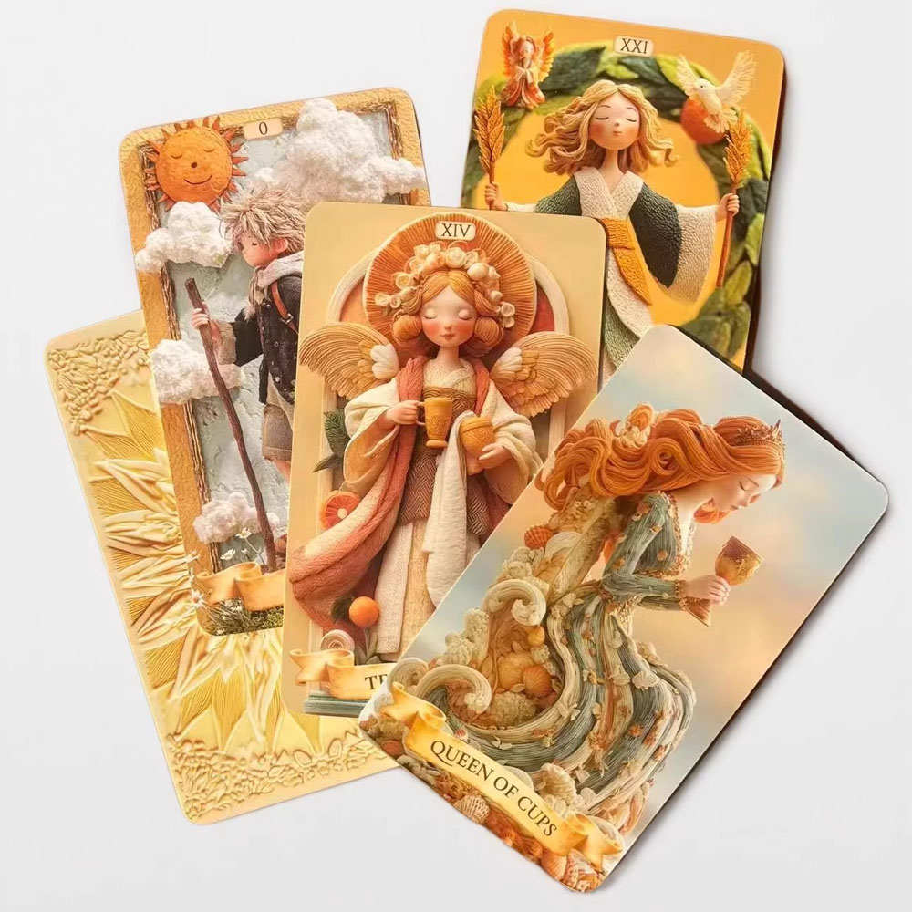 78 Tarot Cards Set, 13x8 Cm Th - Tarot Deck With Guidebook recension och pris