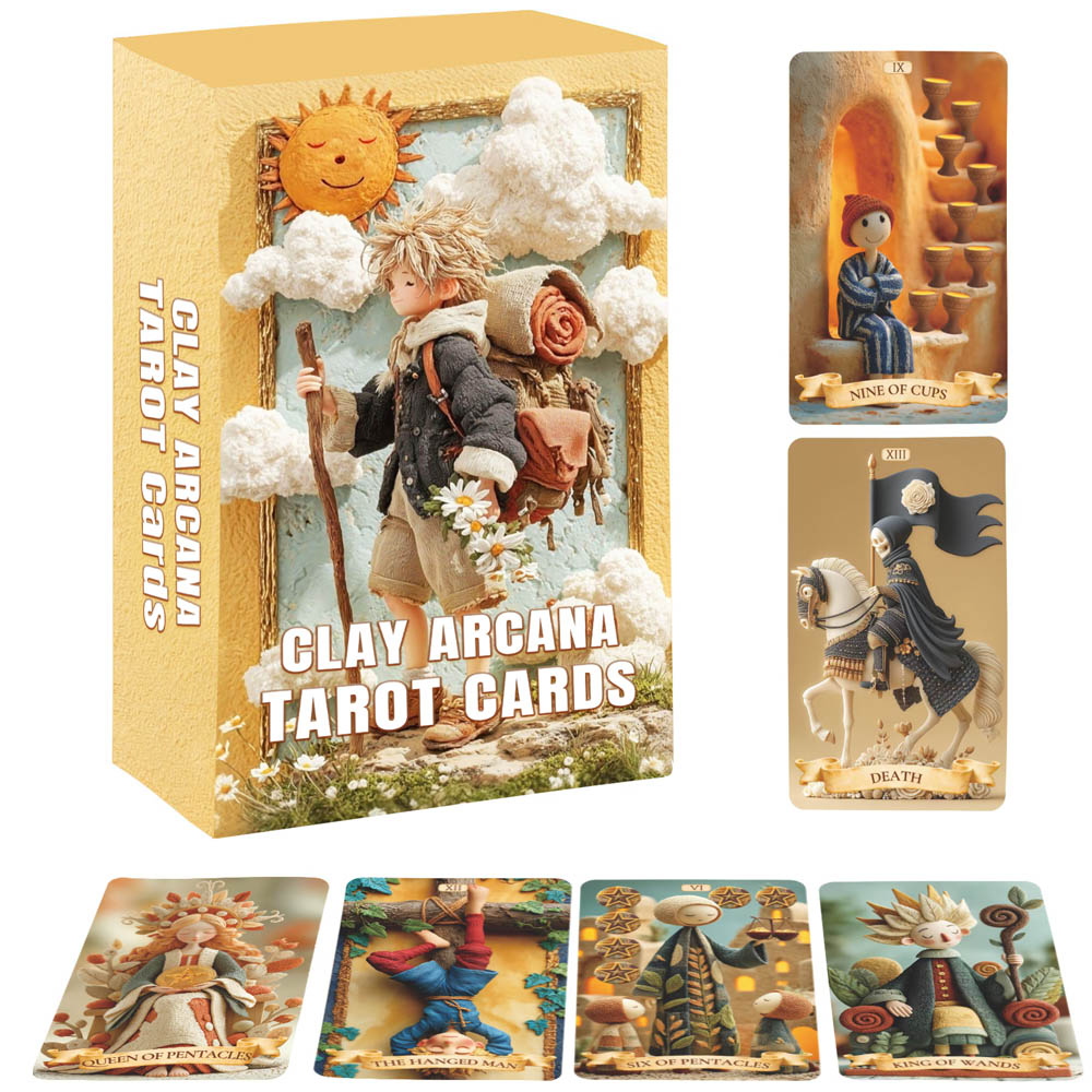 78 Tarot Cards Set, 13x8 Cm Th - Tarot Deck With Guidebook recension och pris