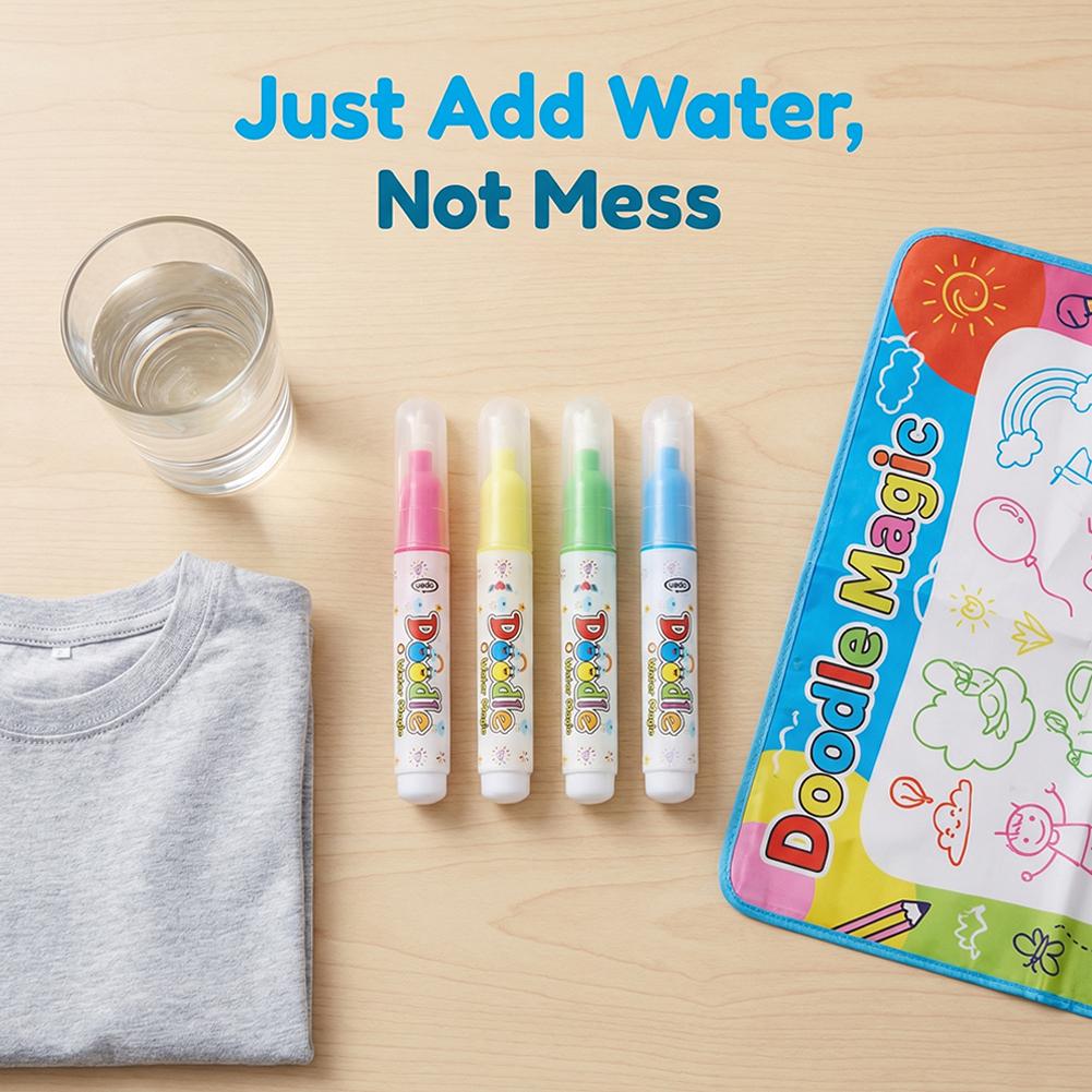1/4PCS Reusable Magic Water Pe - Reusable Water Magic Coloring Book recension och pris