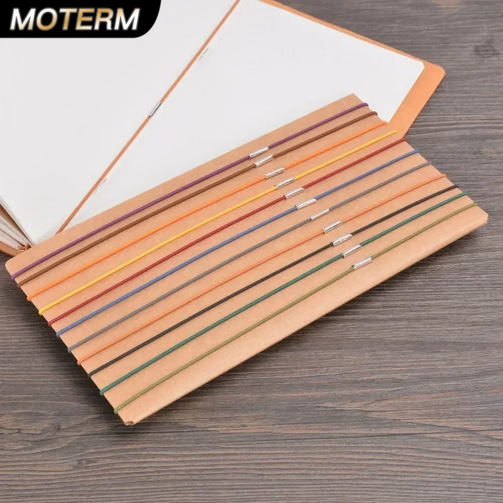 10 Pieces a Set Spare Rubber B - Vintage Leather Journal Notebook recension och pris