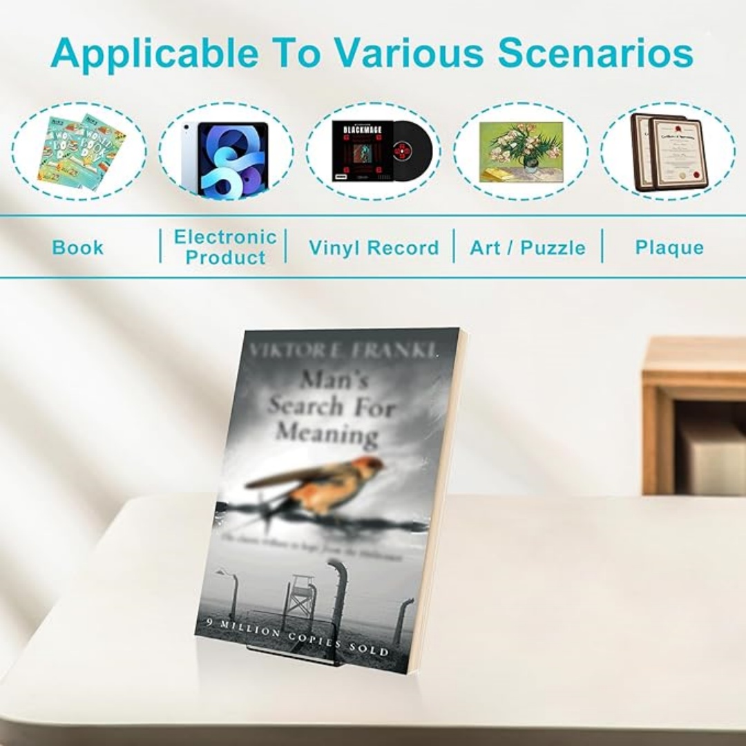 Acrylic Book Stand Simple Tran - Clear Acrylic Book Stand Holder recension och pris