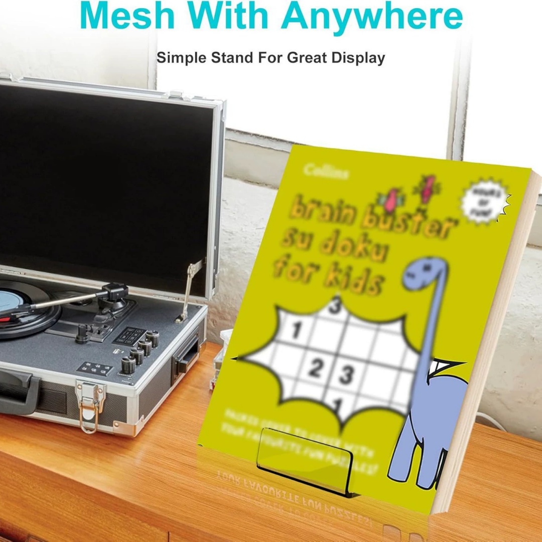 Acrylic Book Stand Simple Tran - Clear Acrylic Book Stand Holder recension och pris