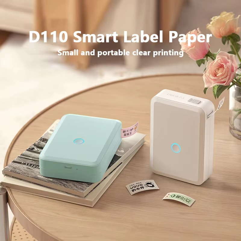 Niimbot D110 Mini Portable The - Mini Pocket Thermal Printer Paper Roll recension och pris