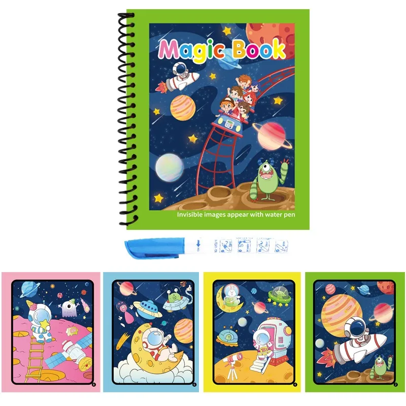 1Pc Reusable Magic Water Book  - Reusable Water Magic Coloring Book recension och pris