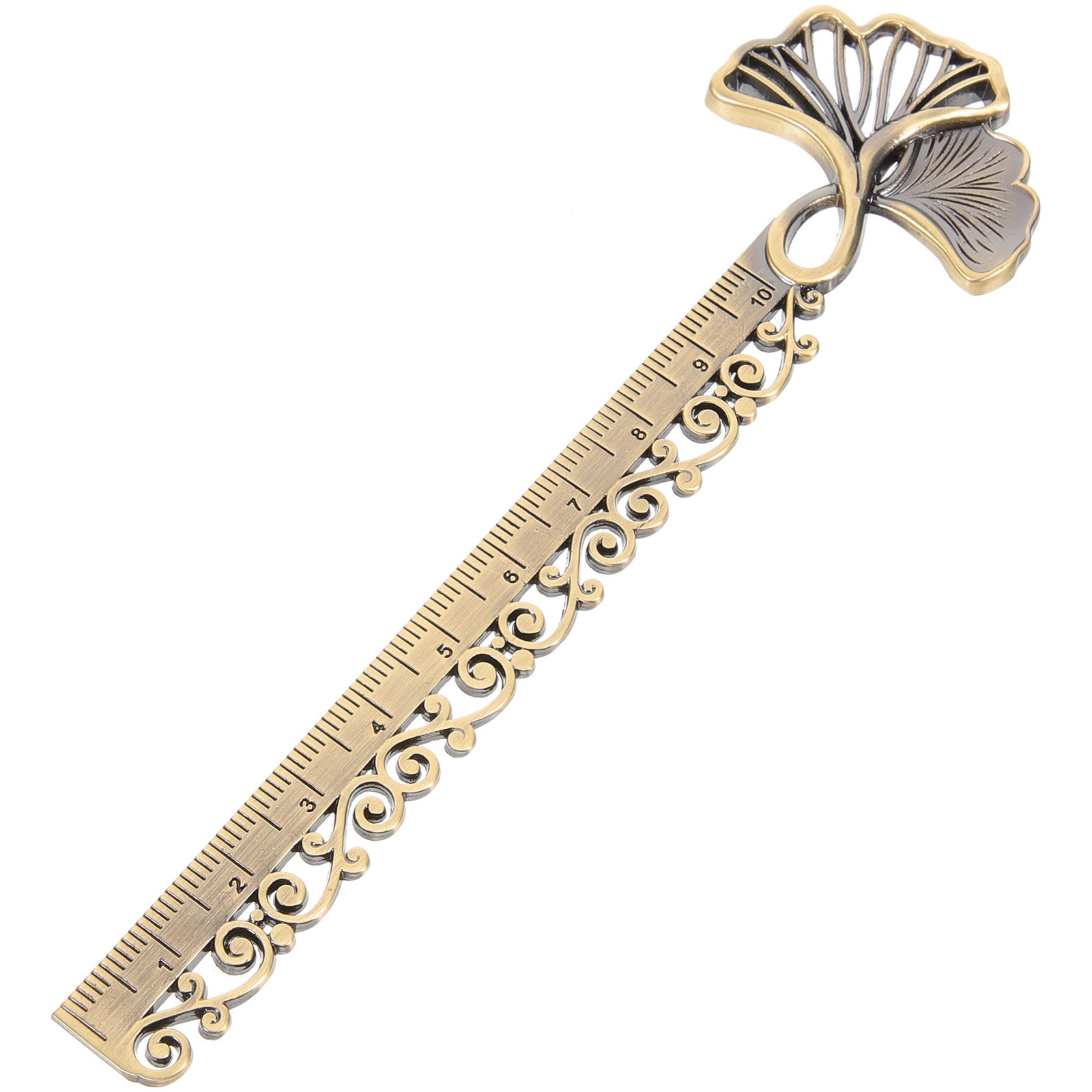 Metal Hollow Ginkgo Bookmark R - Stationery Books recension och pris