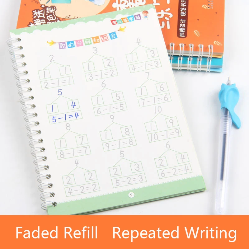 English Maths Chinese Radical  - Chinese Calligraphy Practice Book recension och pris