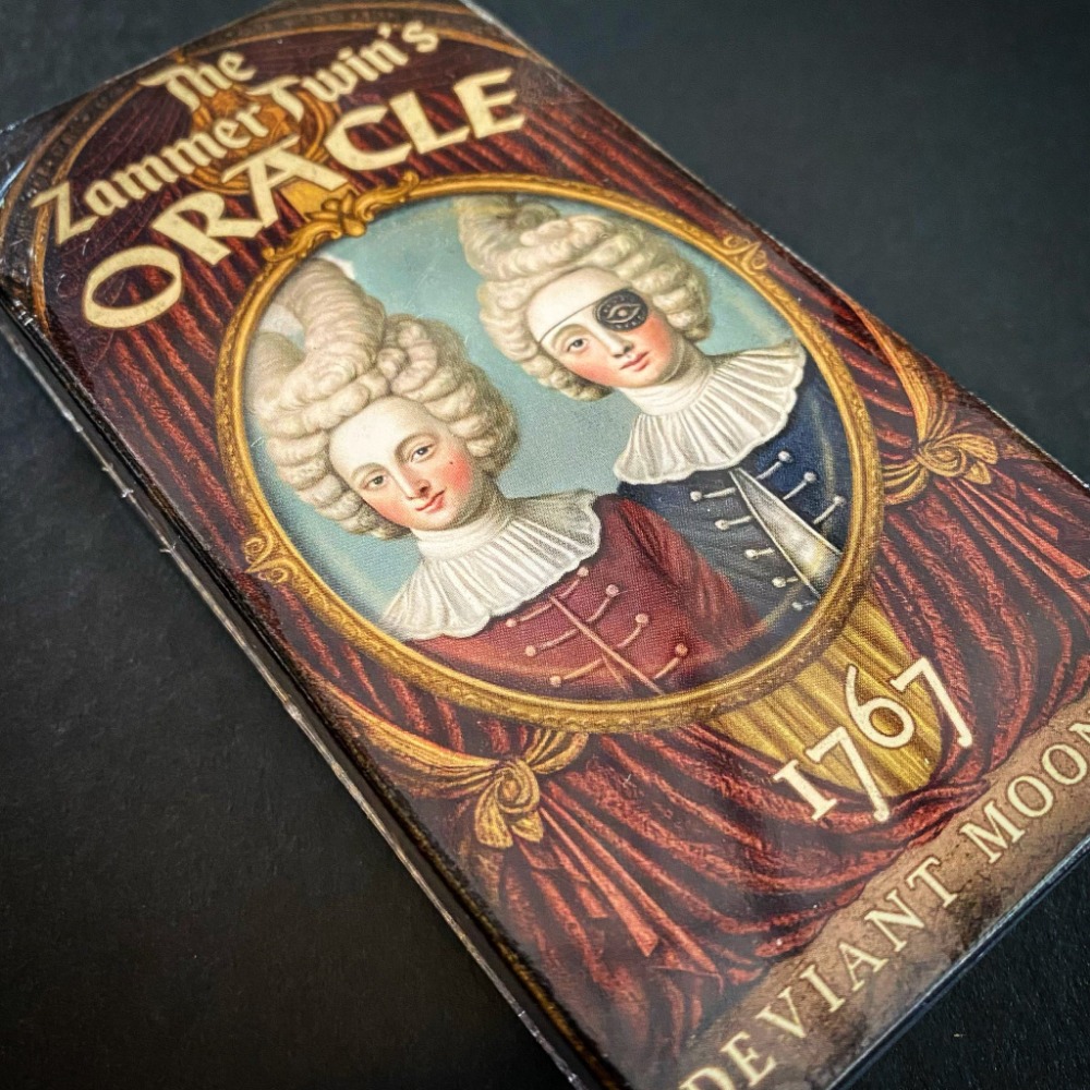 6*12cm The Zammer Twins 1st Ed - Tarot Deck With Guidebook recension och pris