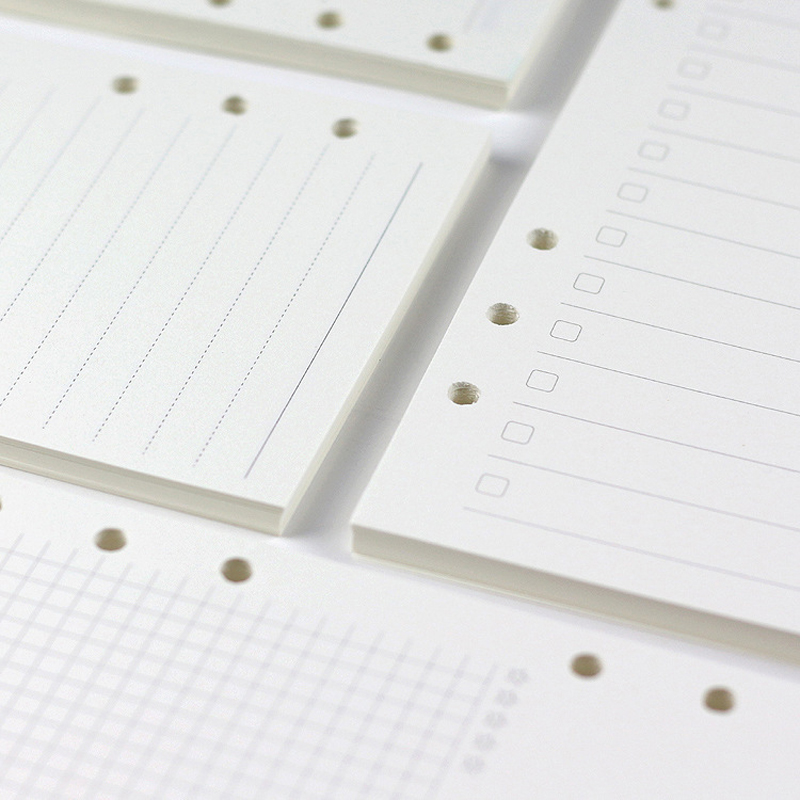 A5 A6A7 45 Sheets Loose Leaf N - A5 Spiral Dotted Grid Notebook recension och pris