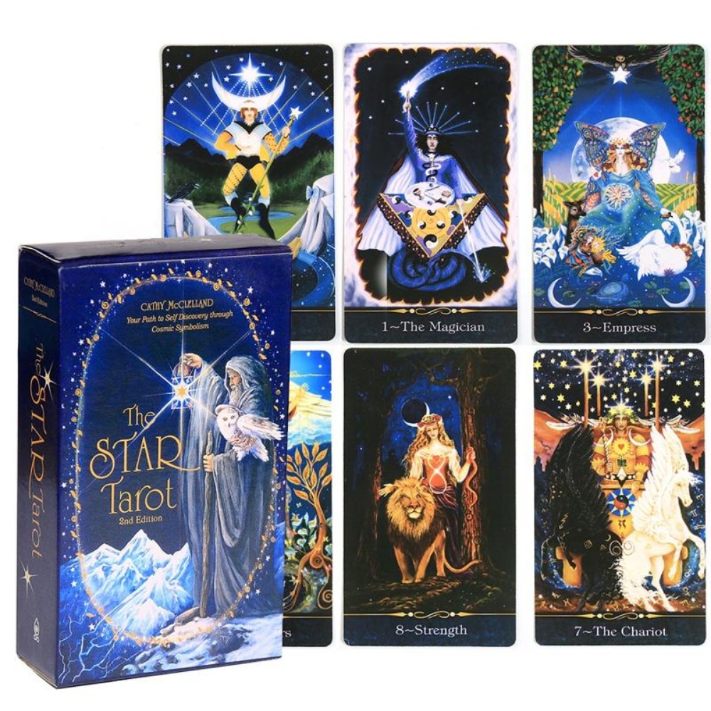 10.3*6cm The Star Tarot Your P - Tarot Deck With Guidebook recension och pris