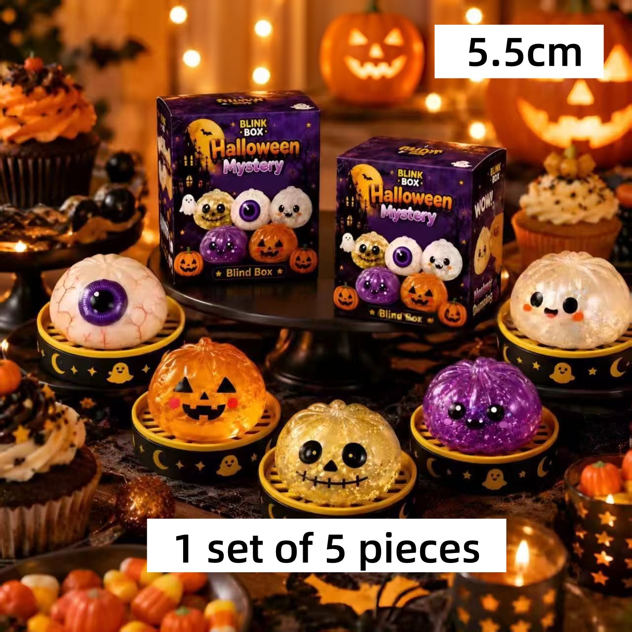 hot 5.5cm Halloween Ghost Pinc - Music recension och pris