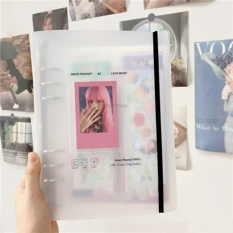 A5 Photocard Holder Album for  - Kpop Photo Card Binder 3 Inch recension och pris