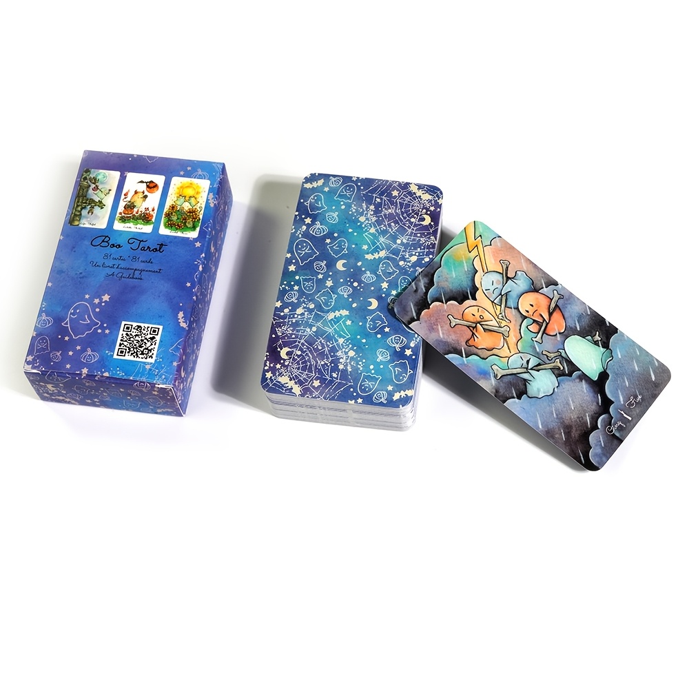 Boo Tarot Deck Ghosts Ghost Re - Tarot Deck With Guidebook recension och pris
