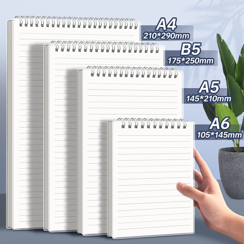 A4 A5 B5 Spiral book coil Note - A5 Spiral Dotted Grid Notebook recension och pris