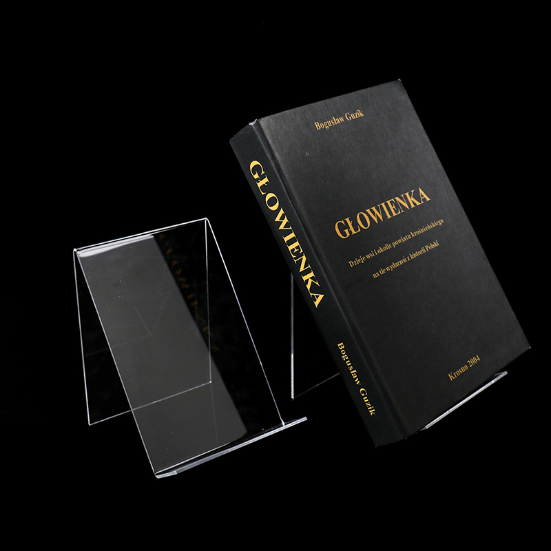 1pc Acrylic Book Display Stand - Clear Acrylic Book Stand Holder recension och pris