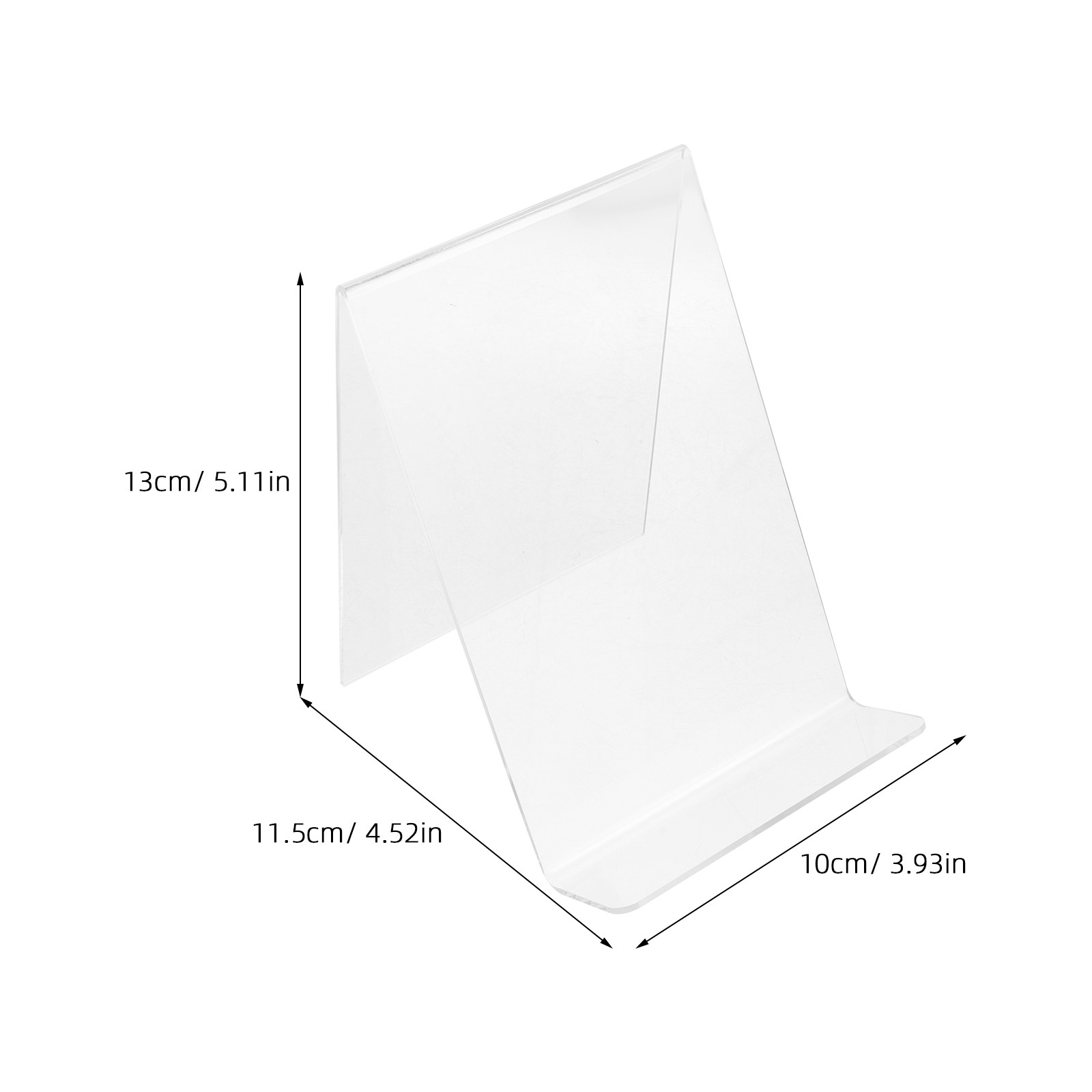 3Pcs Clear Acrylic Book Stand  - Clear Acrylic Book Stand Holder recension och pris