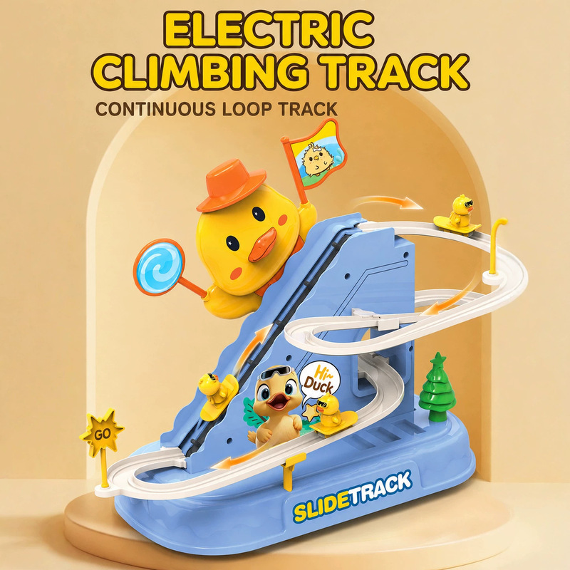 Ducks Stair Climbing Toys Flas - Music recension och pris